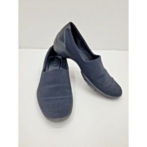 Ecco Black Casual Loafer Shoes Women's Size 38 (8)